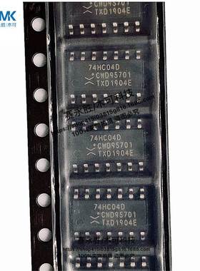 全新原装74HC04D SOIC-14 NXP 逻辑IC SN74HC04DR SOP-14进口芯片