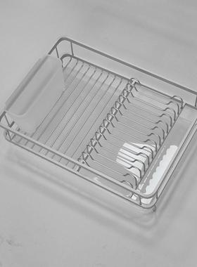 太空铝制品、铝碗碟架、双层金色碗碟架、金属碗碟架、碗碟沥水架