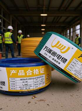 万瑞通电线电缆BVRBV1.5/2.5/4平方纯铜国标家装用多股单芯软线