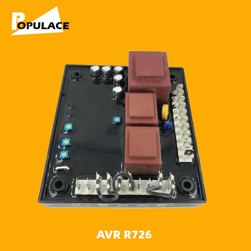 自动电压调节器AVR R726励磁板无刷柴油发电机组稳压板调压板