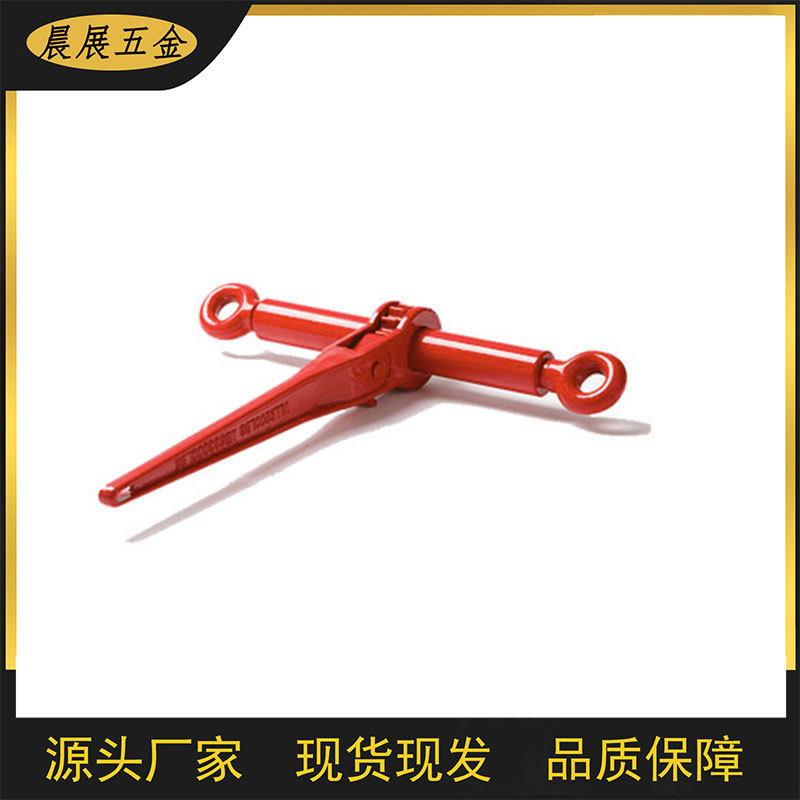 现货直发棘轮式链条收紧器杠杆拉紧器无钩环棘轮紧索具封车器