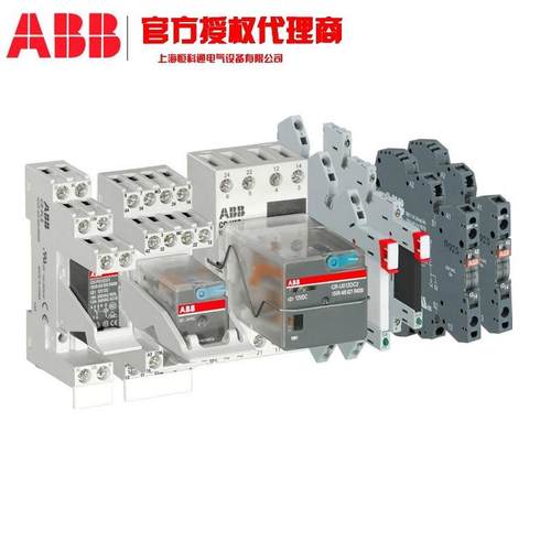 ABB时间继电器CT-ERE,1c/o,0.1-10s,24VAC/DC220-240VAC