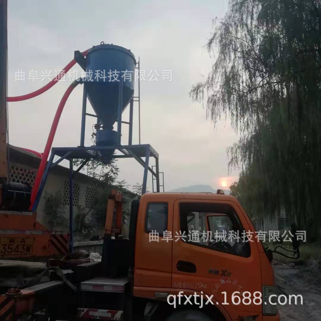 电厂水泥粉料环保气力输送机车间地面灰尘收集装袋子气力输送机