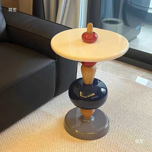 北欧创意边几现代简约沙发可移动边角几设计师网红糖葫芦小茶几桌