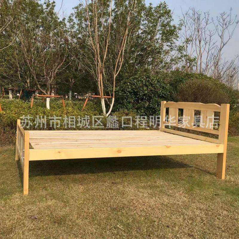 苏州单层实木床上下铺儿童床成人孩子单人单层木床