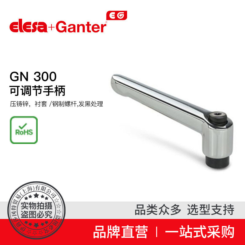 ElesaGanter伊莉莎冈特GN300可调节手柄压铸锌（7）