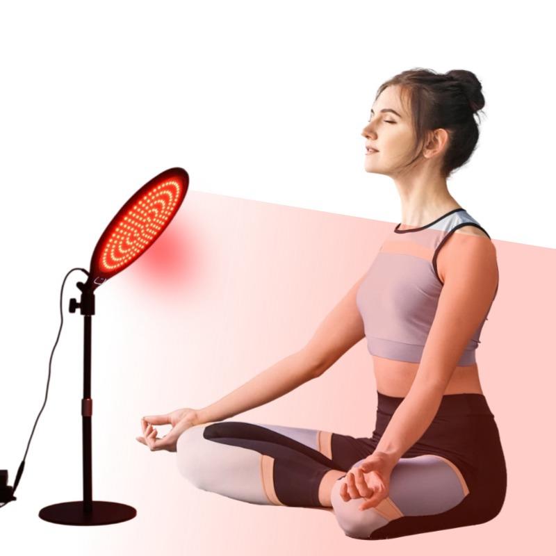 led红光灯30W桌面理疗灯三芯660590nm红外电热FDA认证热疗