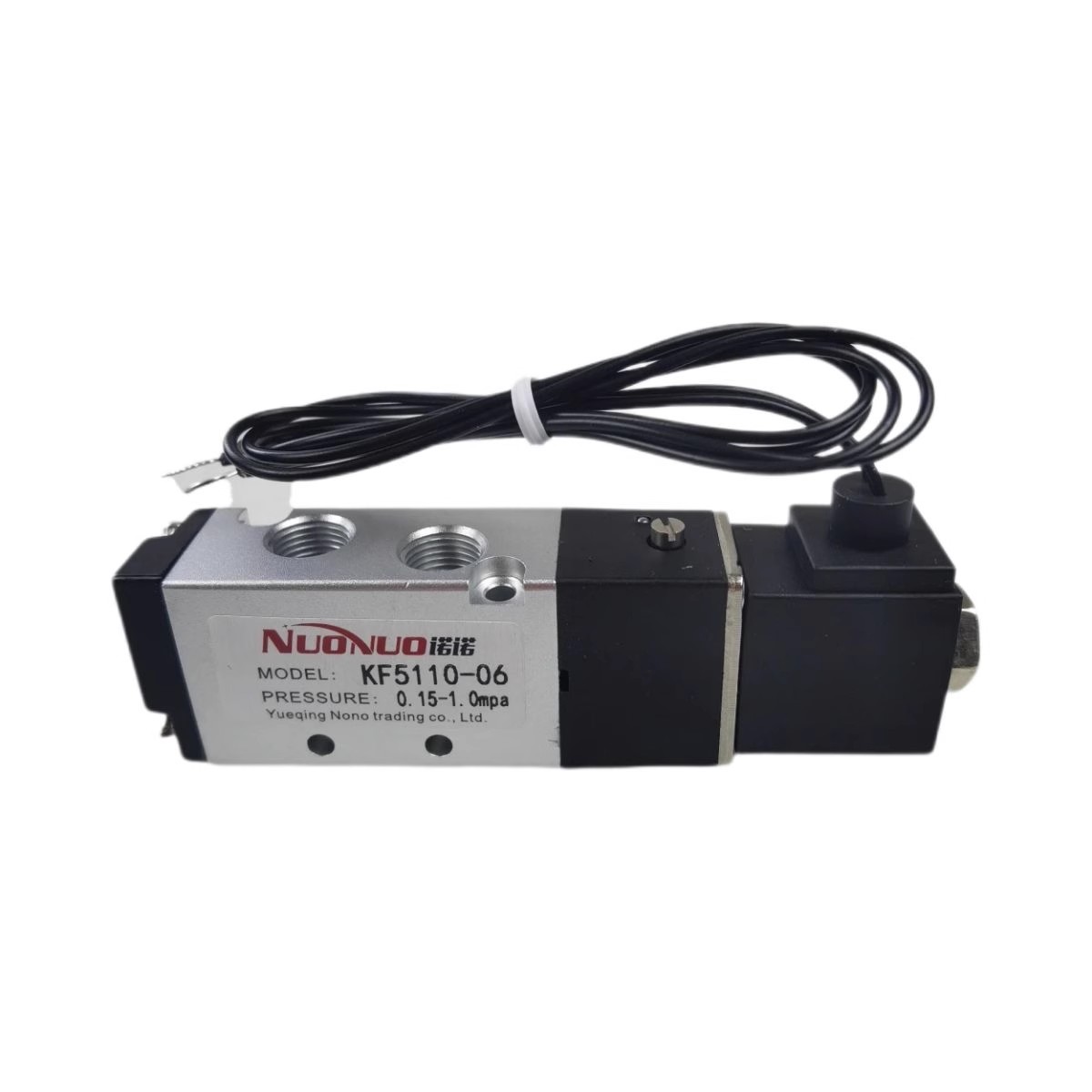 诺诺原装电磁阀KF5210-08 KF5110-06换向阀气动控制阀二位五通24V