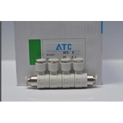 亚德客 AFD4 AFD6 AFD8 AFD10 AFD12 可旋可变六通接头