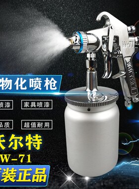 W-71喷漆枪德国沃尔特W-101汽车面漆喷枪W77家具喷枪壶配件包邮