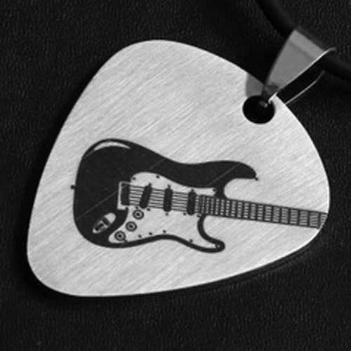 个性项链刻字吊金属拨定制diy吉他坠吉他饰品礼物拨片片礼坠挂