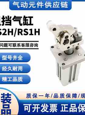 SMC RS2H80/RS1H80-40DL/DM/BL/BM/TL/TM/DL-D重载型止动气缸