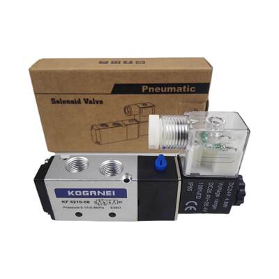 全新KOGANEI小金井电磁阀KF5210-08 KF5110-06二位五通换向阀24V