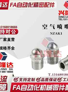 替代怡合达米思米NHR05-1/2空气喷嘴NZAK1/2-0.6 0.8 1.0 1.2 1.6