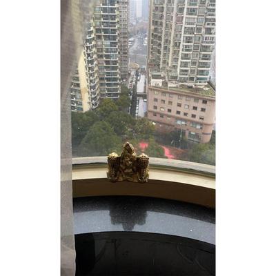 户型缺角路冲墙角壁刀反弓天斩狮子路口剪刀镇宅摆件石敢当客厅中