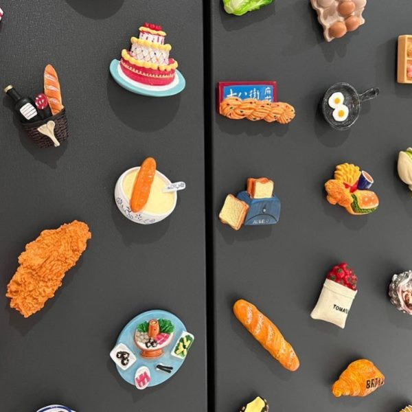 食玩磁铁创意ins风真个性装饰冰箱贴3d立体磁铁摆件磁性贴可爱