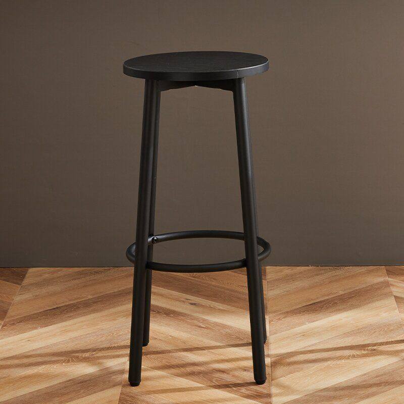 四脚吧台椅手机店加高凳子酒吧前台实木高凳子家用高脚铁艺圆凳子,住宅家具,家用高脚椅,淘宝优惠券,粉丝福利购,淘宝优惠卷