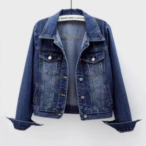Risen Moto Jean Jacket Zip Up Hoodie with Cotton Denim