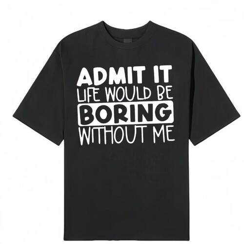 Men's Round Neck Cotton Short-Sleeve T-Shirt T-Shirts, Summe