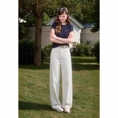 Sunday Stroll Rise Multiple Inseam White Featherweight