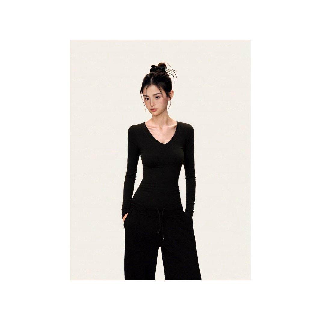 AMBER SLEEVE BASIC LONG TOP
