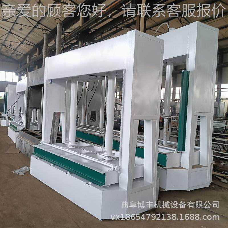 全自动100T冷压机吨液压冷械压式机 多层门板材压板木机器尺寸可
