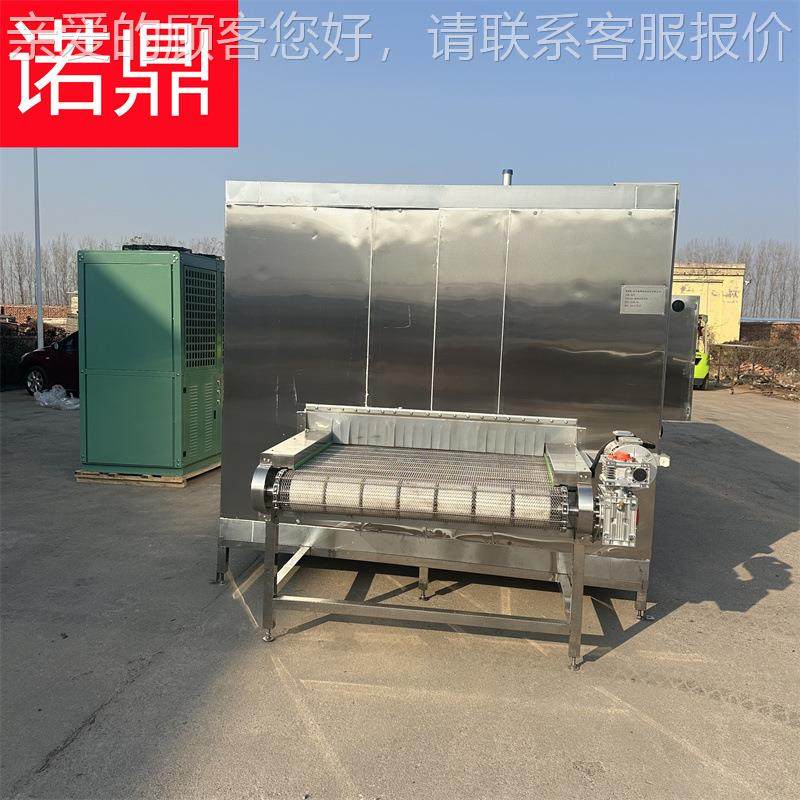 豆腐速冻机 大型道式速冻BFI流水线 调机味品低超温速隧冻机
