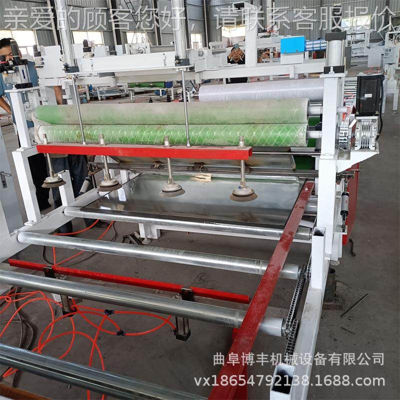 做表贴面机面连续面机 镁定质防火板覆机 玻膜镁板复贴合彩钢板平