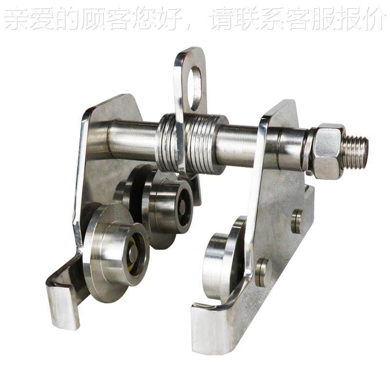 双 04车不锈钢 锈山1吨UQG 2T T 不锈钢跑葫芦 不钢单轨小车