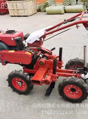四轮前置yl-dss大蒜获机 伤蒜收刨蒜不机的 省时省力挖大蒜机器