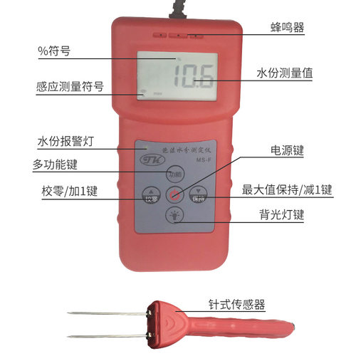 MS-F便携快速泡沫水分测定仪