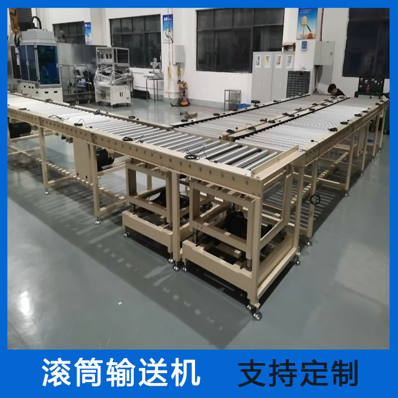动力滚筒输送机重型不锈钢辊道输送机滚道小型车间流水线