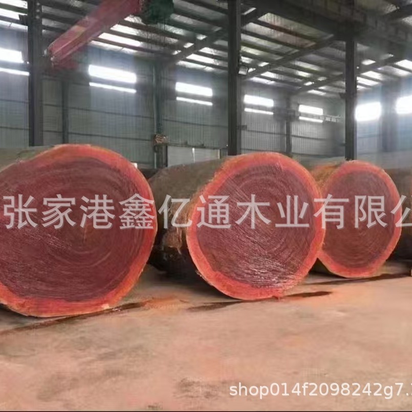 大径红铁木 原木板材 红铁木规格料 地板料 户外园林古建菜板料