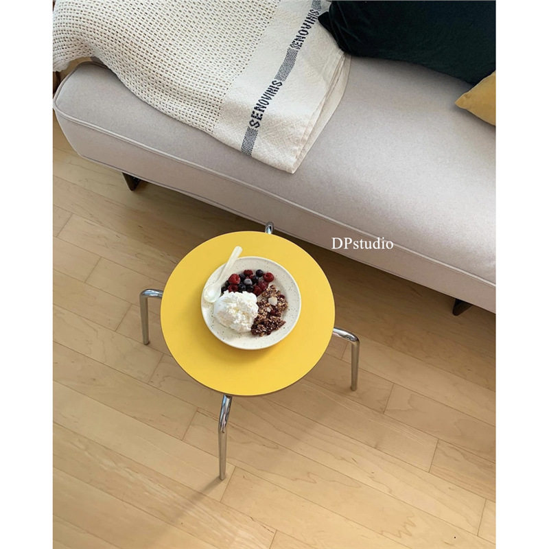 几可休闲梳妆圆凳边彩色简约凳实凳中椅餐椅古风博主木蚂蚁重叠