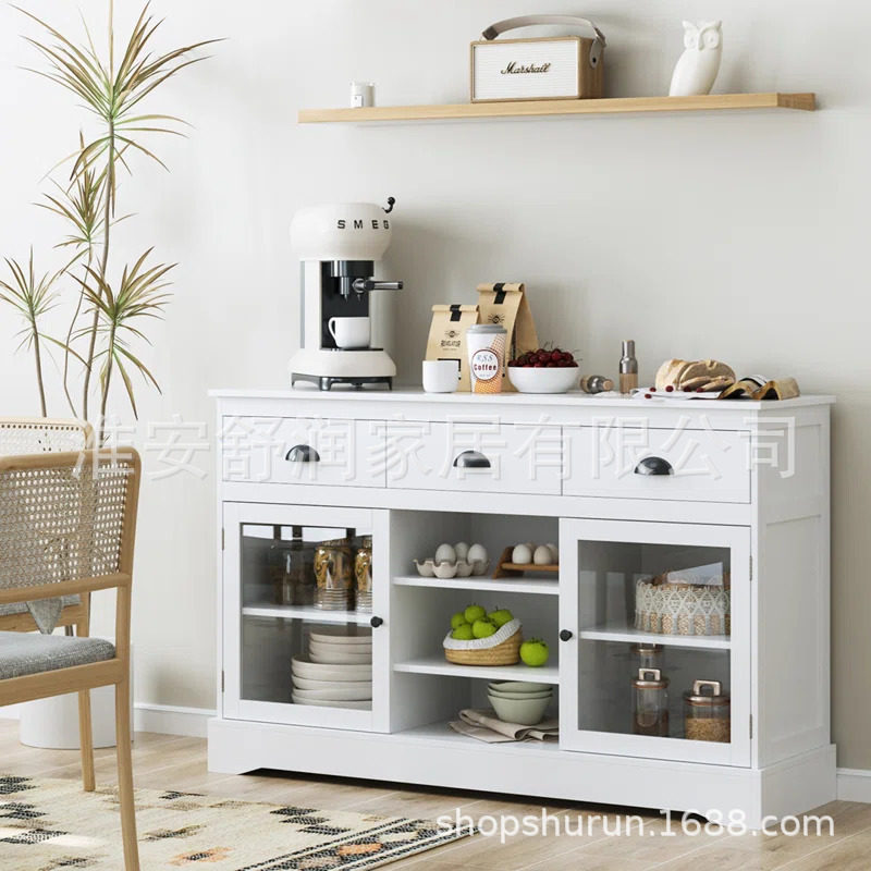 北欧多功能餐边玄关柜