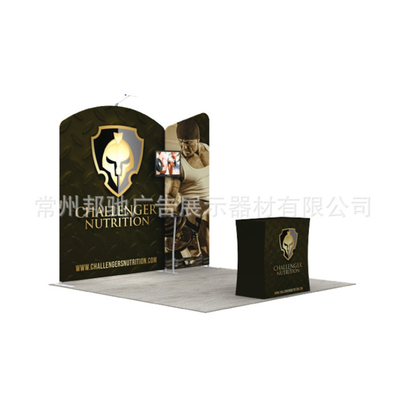 展会3*3摊位 便携重复利用摊位 快幕秀广告展示器材 常州厂家直销