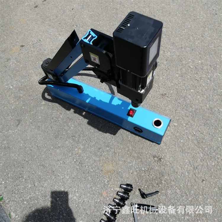 全自动手持式摇臂数控台式攻牙机智能 垂直万向伺服电动攻丝机
