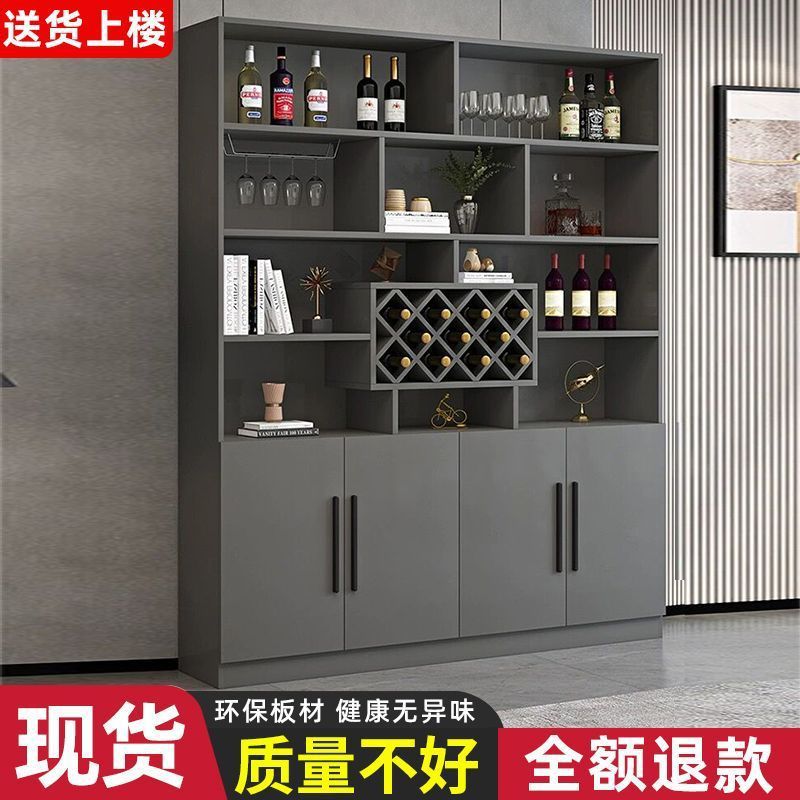 客厅酒柜家用餐厅中式酒柜客厅玄关隔断展示柜餐边柜厨房酒柜靠墙