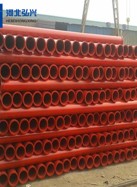 足方足量DN125B*3000双层泵管 天泵耐磨三万方泵管