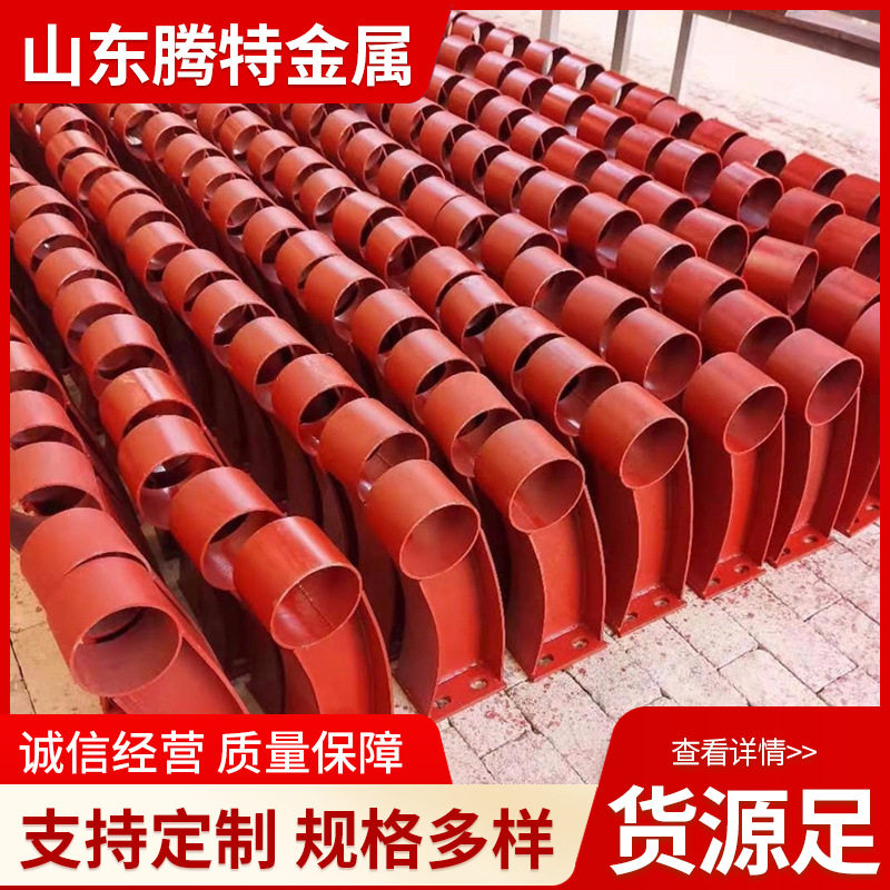 护栏立柱山东直销立柱钢板切割桥梁护栏支架规格多样现货