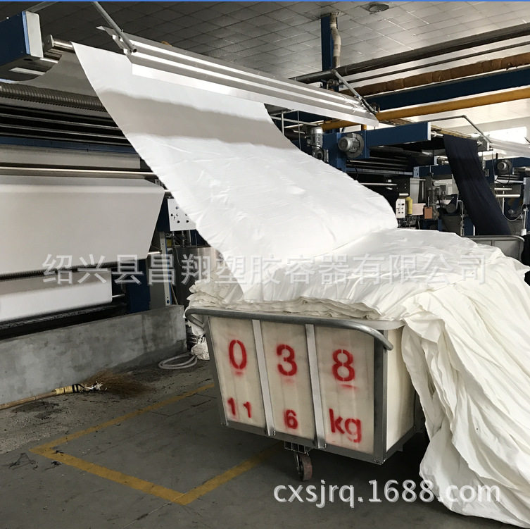 【绍兴厂家直销】1800L推布车印染厂用湿布头车 塑料箱单卖批发
