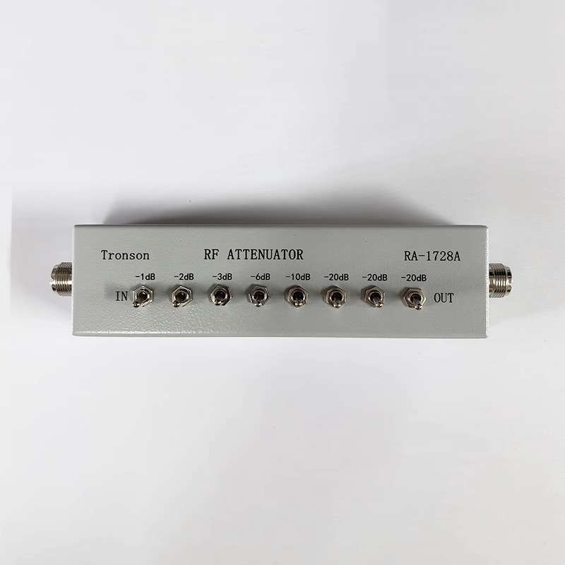 Tronson创信RA-1728A高频衰减器1/2/3/6/10/20dB/8段82分贝250MHZ