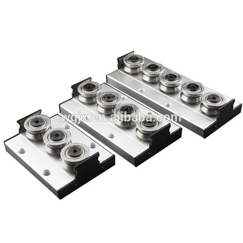 厂家静音滚轮SGR35导轨+SGB35滑块内置双轴心直线导轨线性滑轨