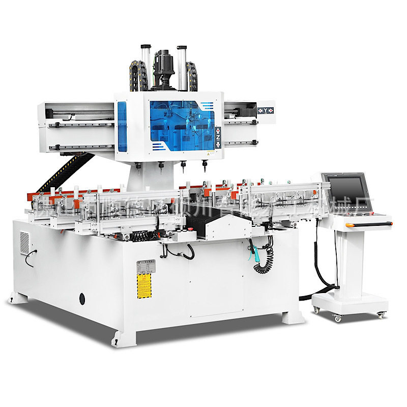 MSK-1500-4全自动数控多轴榫槽机铣槽机设备可定 制铣槽钻孔