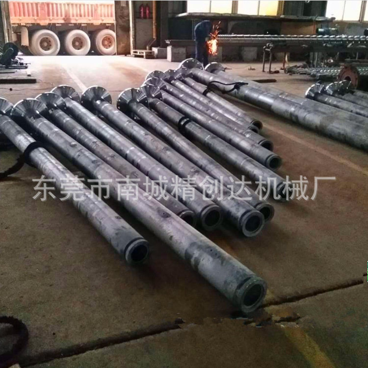 厂家供应石湾塑料造粒机螺杆料筒