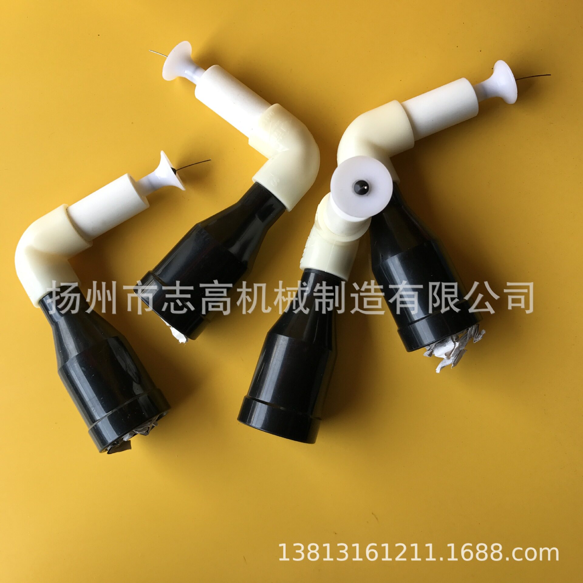 润凌 喷枪弯喷头 90度喷枪头 直角弯喷头 非标设计喷枪配件 喷塑