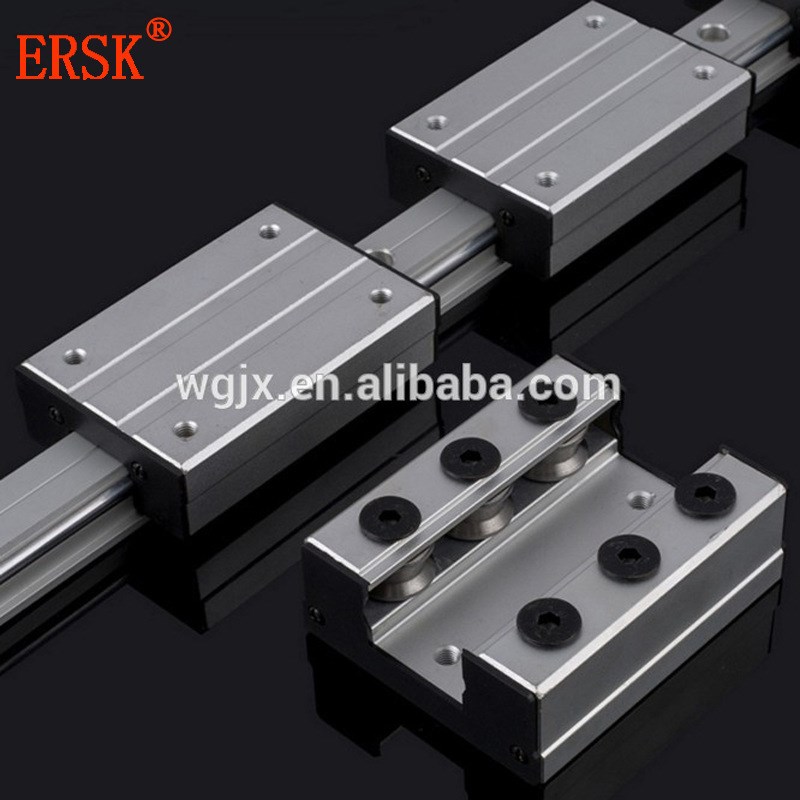 LGD12外滑双轴心导轨,切割机导轨,高速轨道滑块现货