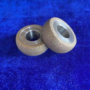 圆弧金属结合剂合金轮陶瓷玻璃镜片宝石用 青铜烧结金刚石砂轮
