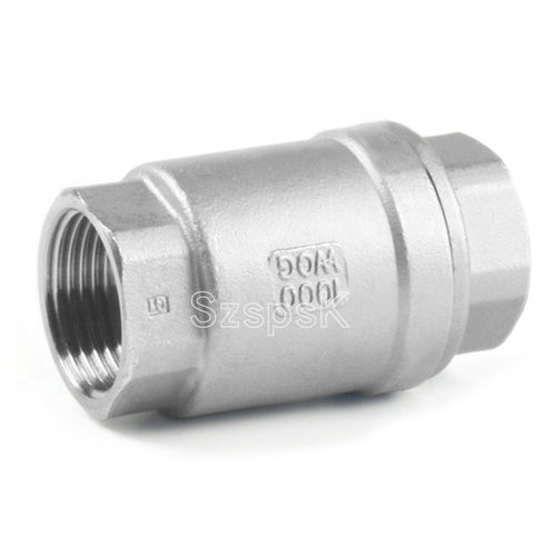 304 不锈钢316丝口螺纹立式止回阀H12W-16P4分6分1寸 DN15 20 32