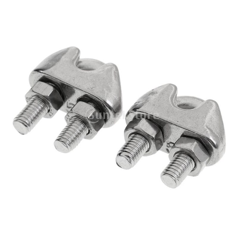 特价304不锈钢钢丝绳夹头U形卡头钢丝绳收紧器五金配件 M22规格